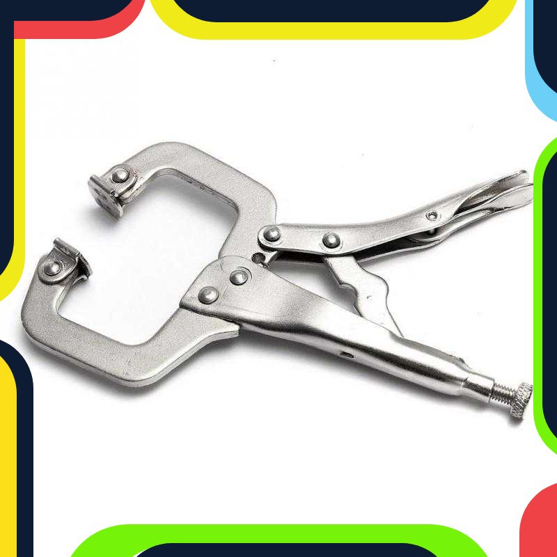 Bayar Ditempat Tang Jepit C Clamp Swivel Pad Lock Grip - RLP-CP6