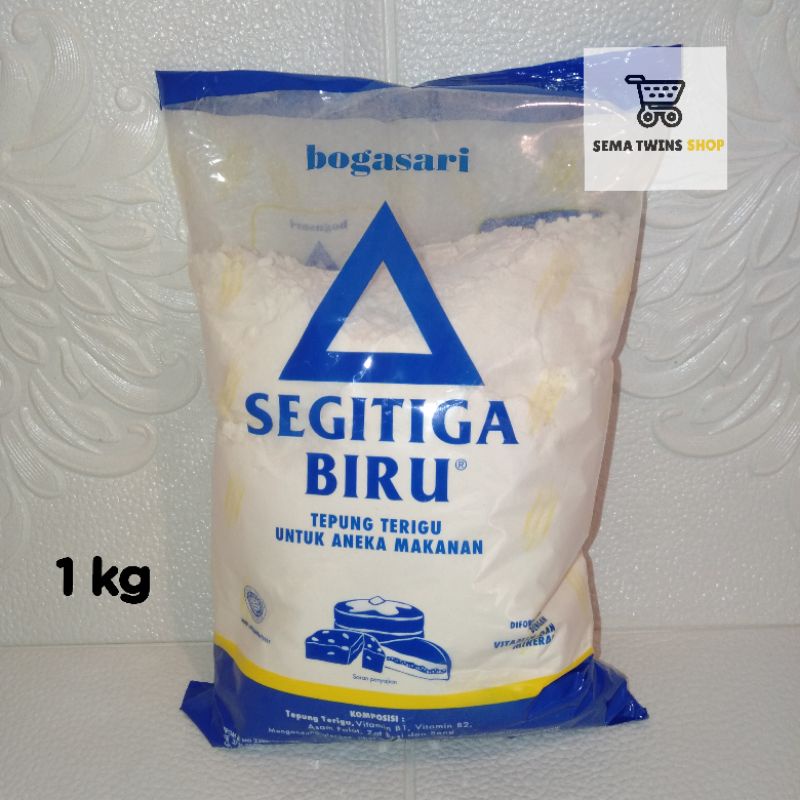 

Tepung Terigu Segitiga Biru 1 Kg Bogasari ( Ekonomis )