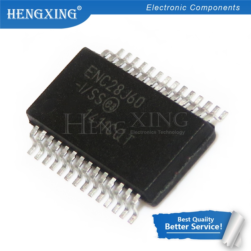 100pcs Ic ENC28J60-I / SS ENC28J60 ENC28J60 / SSOP-28