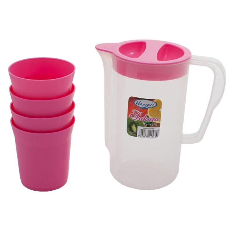 TEKO PLASTIK SET TEKO SET GELAS PLASTIK TEKO BERANAK