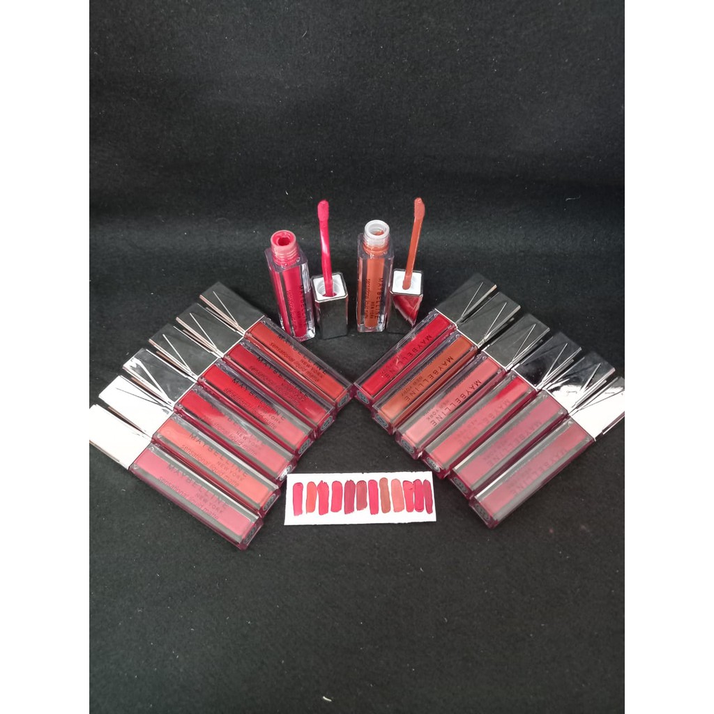 [PER 12 PCS] LIP GLOSS / LIPGLOSS MAYBELLINE MATTE NO.OH-1704