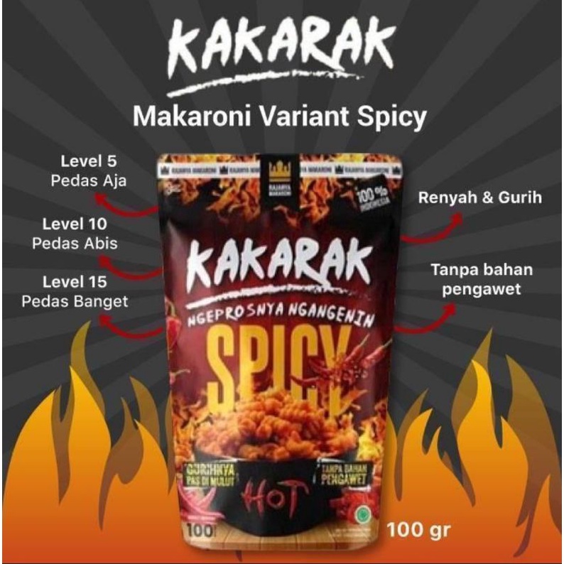 

KAKARAK MAKARONI VARIANT SPICY