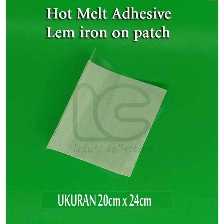 Iron on Patch / Hot Melt Kertas Lem Setrika /lem patch