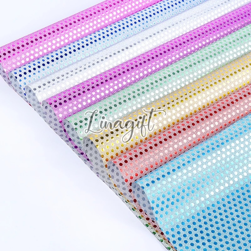 ( 3 Lembar ) PLASTIC METALLIC GLITTER - APPLE -  KERTAS KADO PLASTIK KADO EXCLUSIVE GLITER PERAK SILVER METALIC LOVE STAR SALUR AKAR EXCLUSIVE ELEGAN FANCY GIFT WRAPPING PLASTIC 2 WARNA BICOLOR DOUBLE SIDE WARNA SILVER GOLD TOSCA BLUE