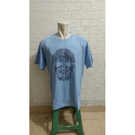 kaos pria bgs adem nyaman t zone uk 2xl sampi 4xln