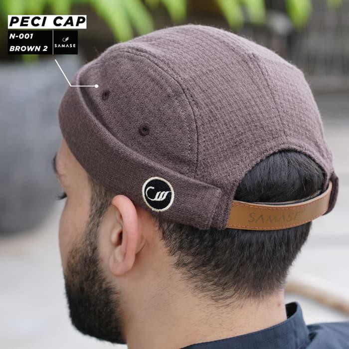 SAMASE PECI CAP COKLAT