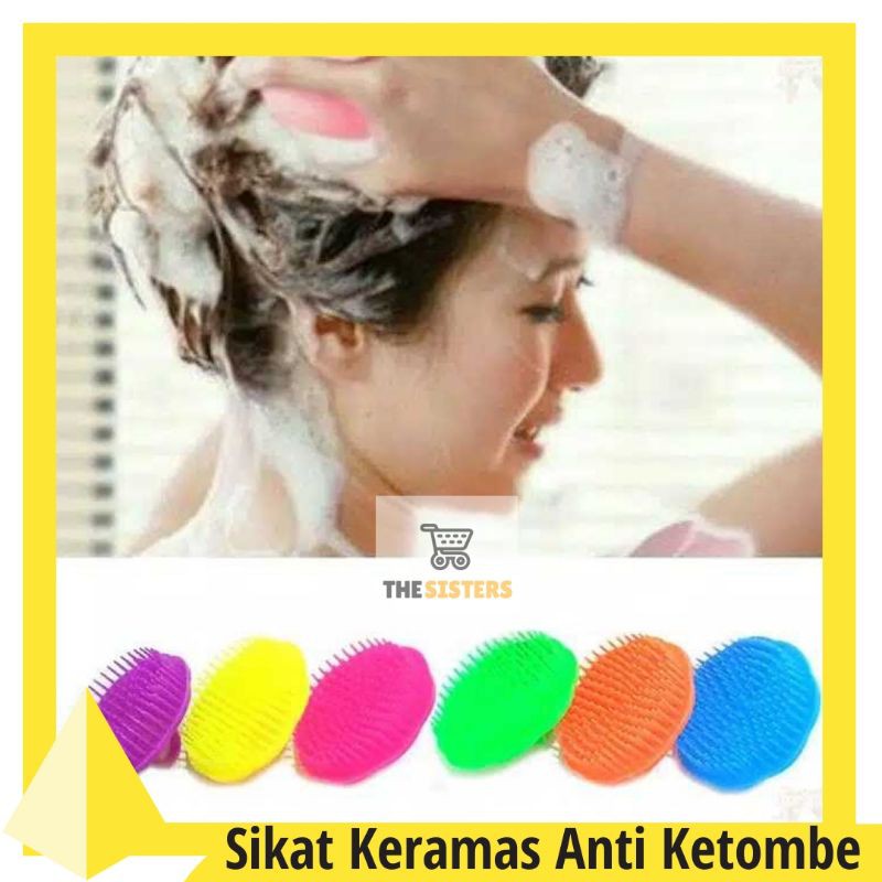Sikat Rambut Kepala Keramas Anti Ketombe