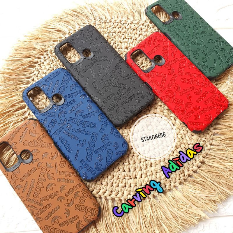 Silikon Oppo A5 2020/A9 2020  A53/A33 2020  Reno 4F  4 Pro Carving Adidas