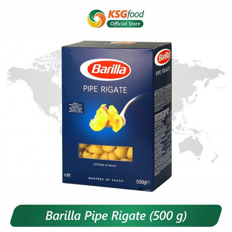 

Barilla Pasta Pipe Rigate 500gr