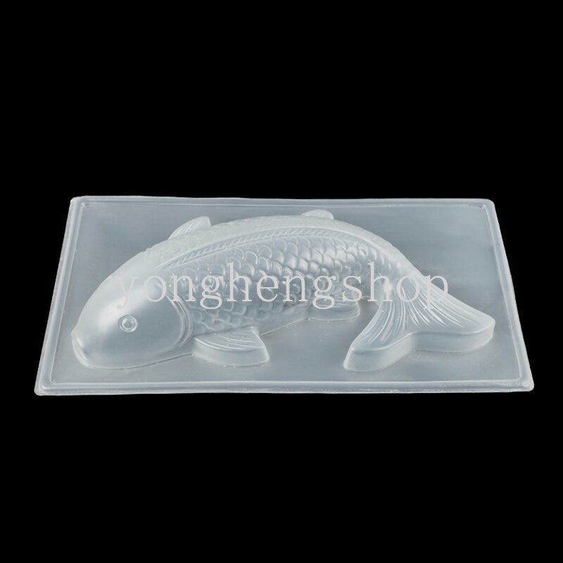 3d Cetakan Bentuk Ikan Koi Cetakan Kue Coklat Jelly Sugarcraft Rice Mould DIY Cetakan Dekorasi Kue Alat Kue Dapur Handmade Baking
