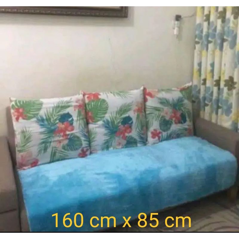 ALAS SOFA BULU RASFUR 《 2 Seter 》160 × 85