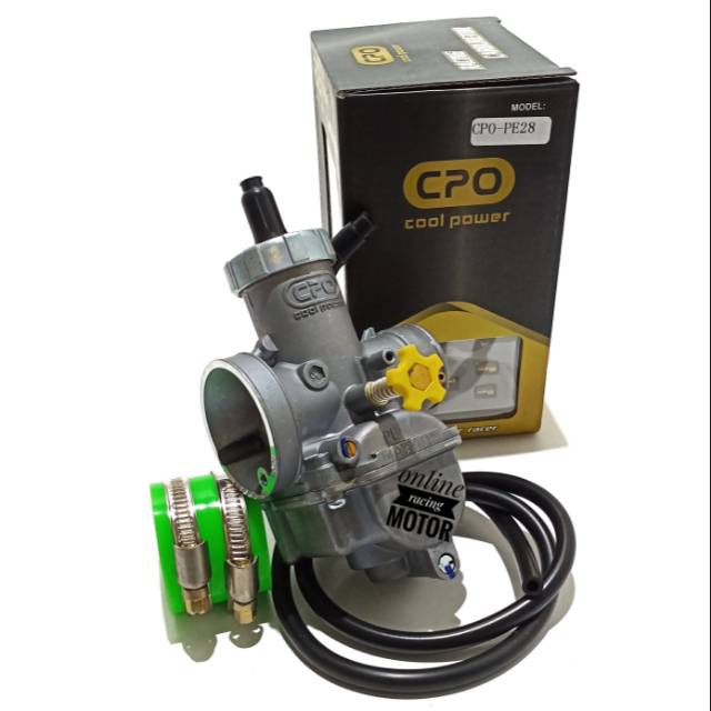 KARBURATOR CPO PE 28 74AAA 115 KODE KETIK ORIGINAL KARBU MOTOR BONUS MANIPOL PILOT JET MAIN JET