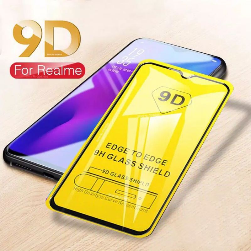 Tempered Glass Full Realme 7 7i 7 Pro C12 C17 Narzo 10 Pro Narzo 10 Tg - Anti Gores Kaca