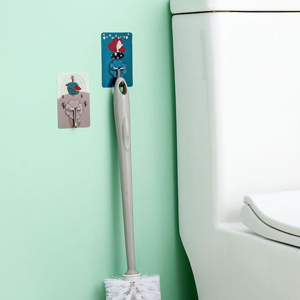 Lily Wall Storage Hook Kartun Rak Beban Rak Kantor Dapur Socket Holder Gantungan Dinding Pintu Rumah