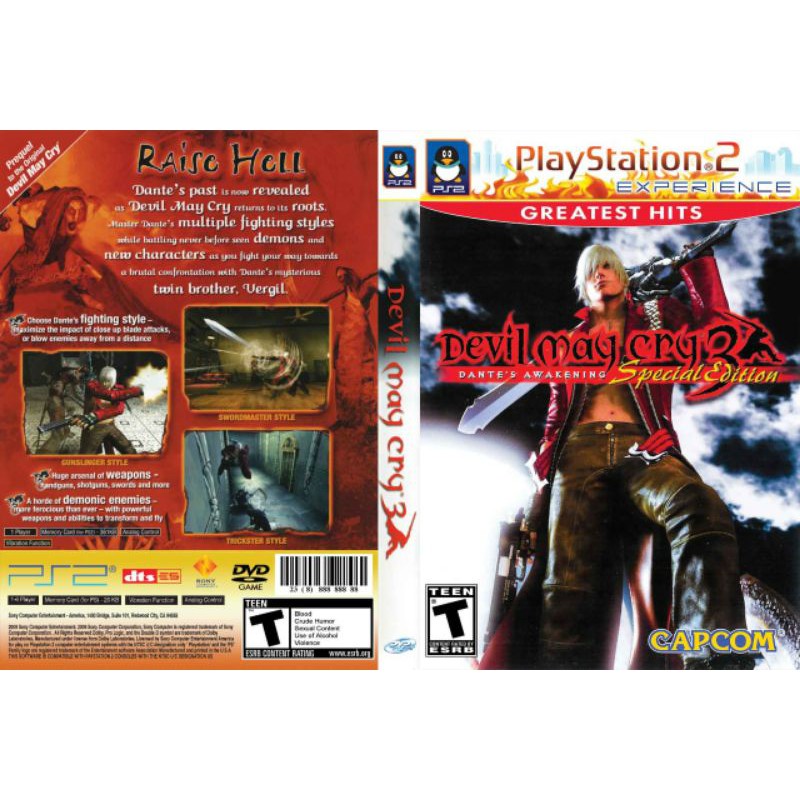 Kaset Ps2 Devil My Cry3