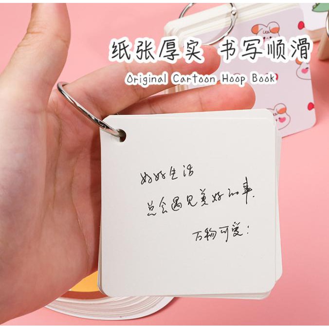 

GANTUNGAN MEMO HAMSTER DINO STICKY NOTE LUCU - BUNNY