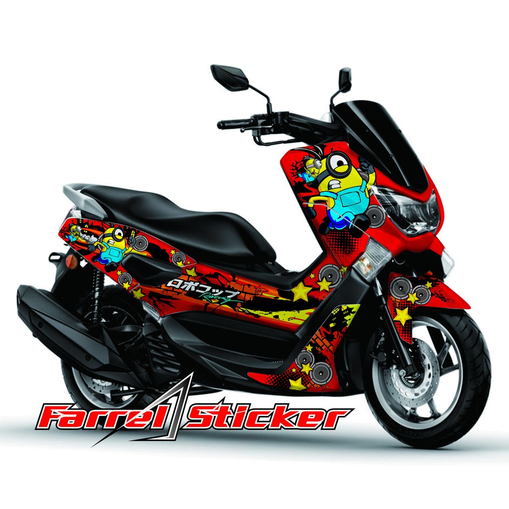 decal stiker nmax minion