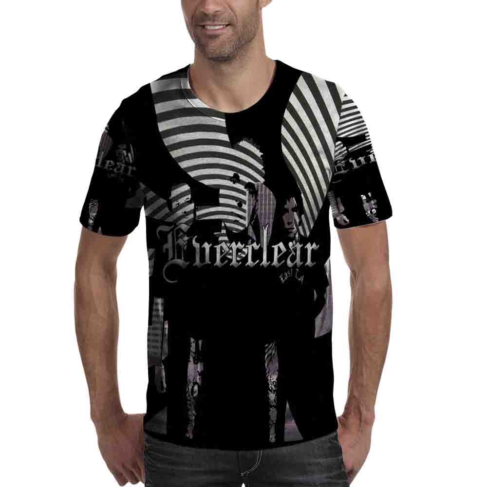 Tshirt Everclear Band Kaos Fullprint Bahan Polyester