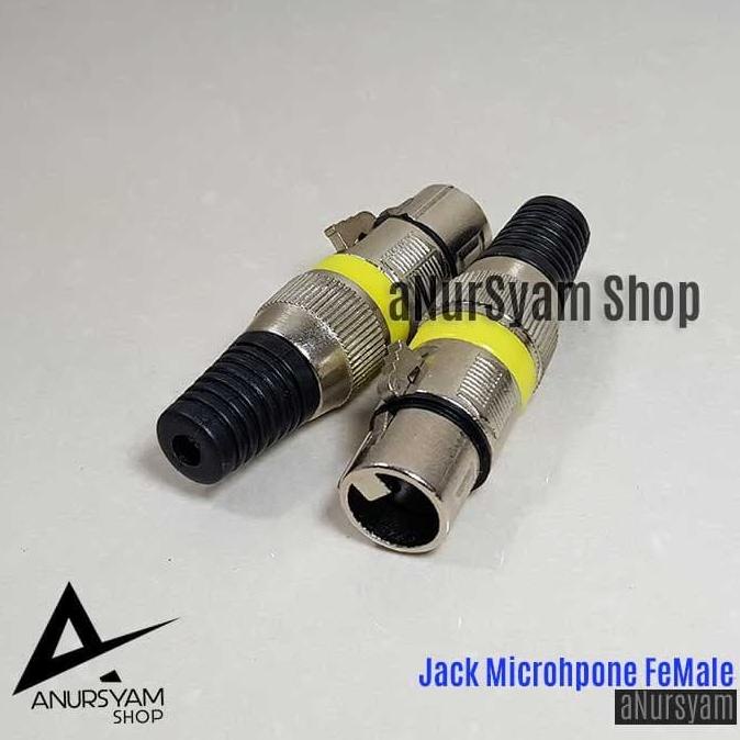 Jack Microphone Female / Socket Mic Female / Jek Mic anursy44