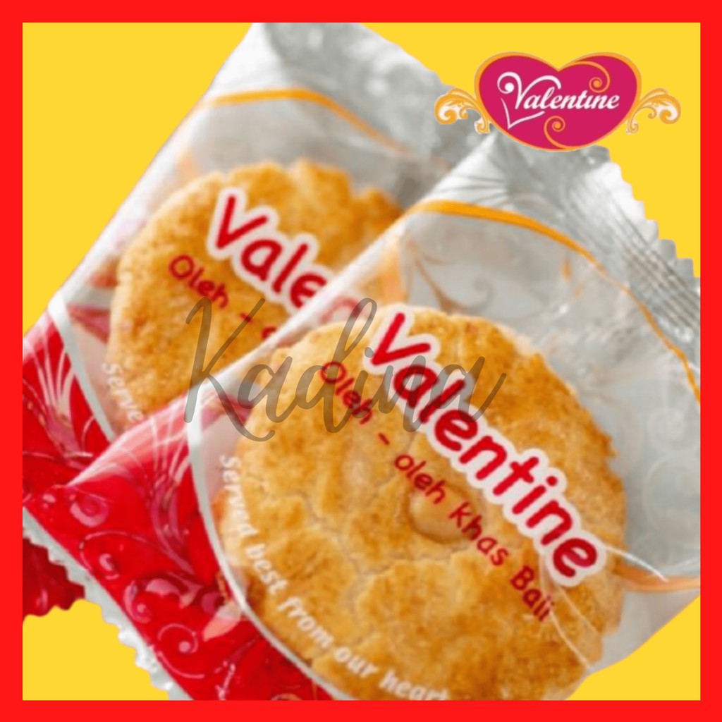 PIE KACANG VALENTINE BALI | FREE BOX isi 50 pcs | PAI KACANG BALI | Oleh-oleh Khas BALI Grosir Ecer