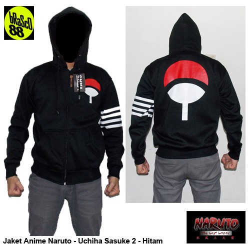 Jaket Anime Naruto Uchiha Sasuke Uchiha Itachi Clan Uchiha