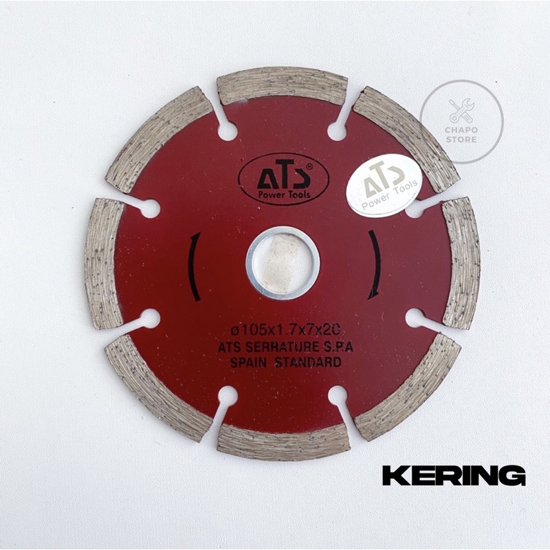 ATS diamond cutting wheel dry 4” inch mata gerinda potong keramik kering mata pisau potong keramik kering