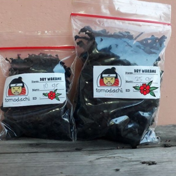 

Tomodachi 25 gr Dry Cut Wakame/Rumput Laut Kering/Dried Seaweed