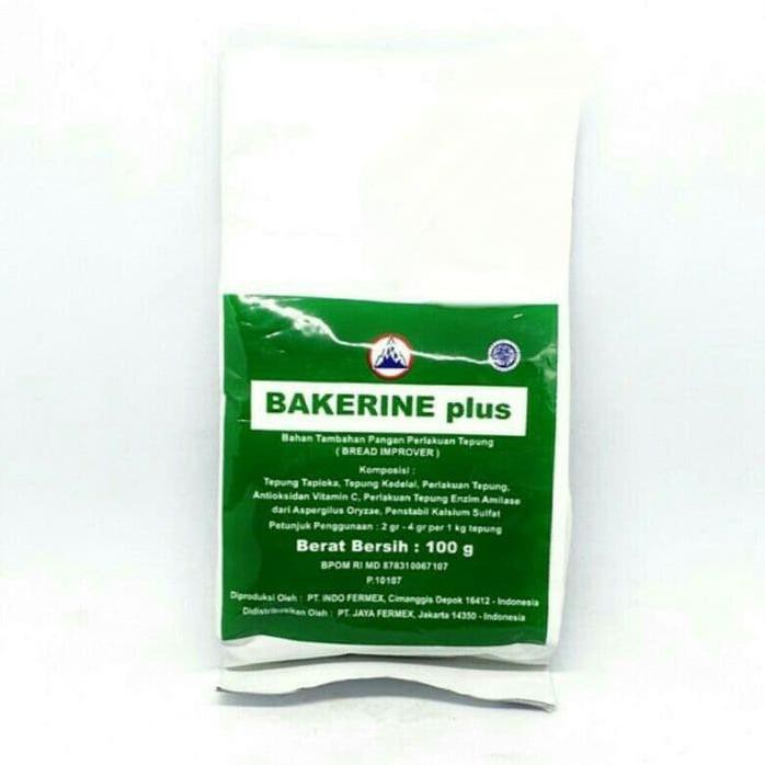 

Bakerine Plus 100 gram bread improver pelembut roti