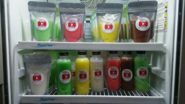 Standing Pouch Plastik Kemasan Kopi Snack Ziplock Klip Foil Kombi Hijau Dan Merah 150g