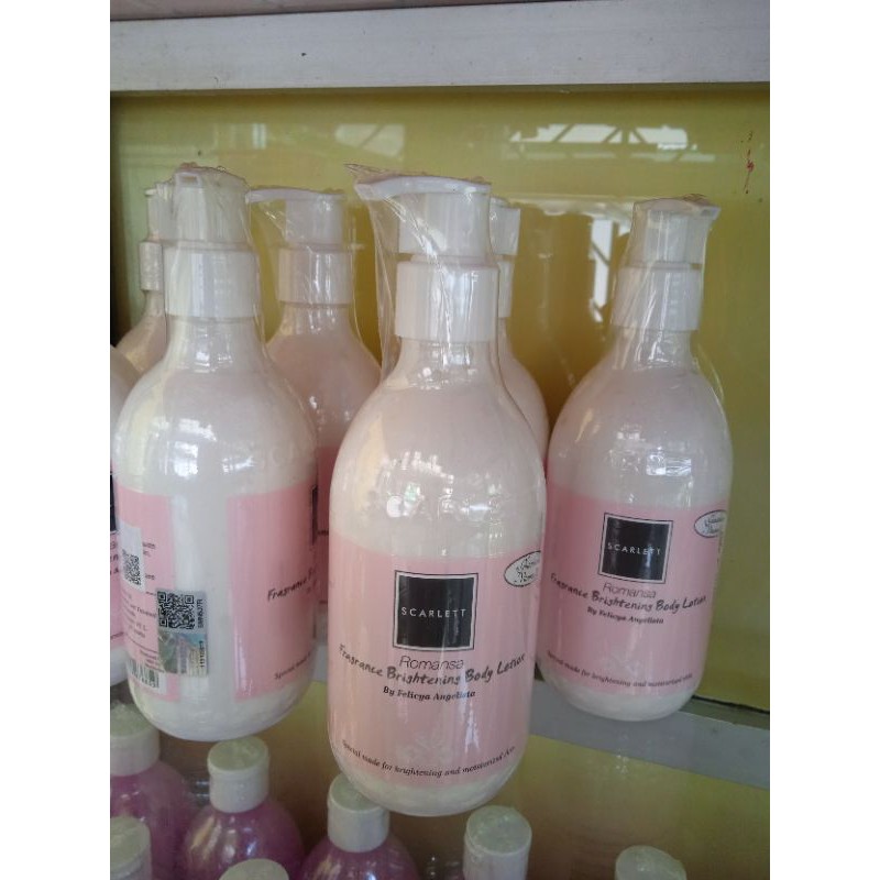 Scarlett Whitening Body Lotion / handbody scarlet Garansi Ori