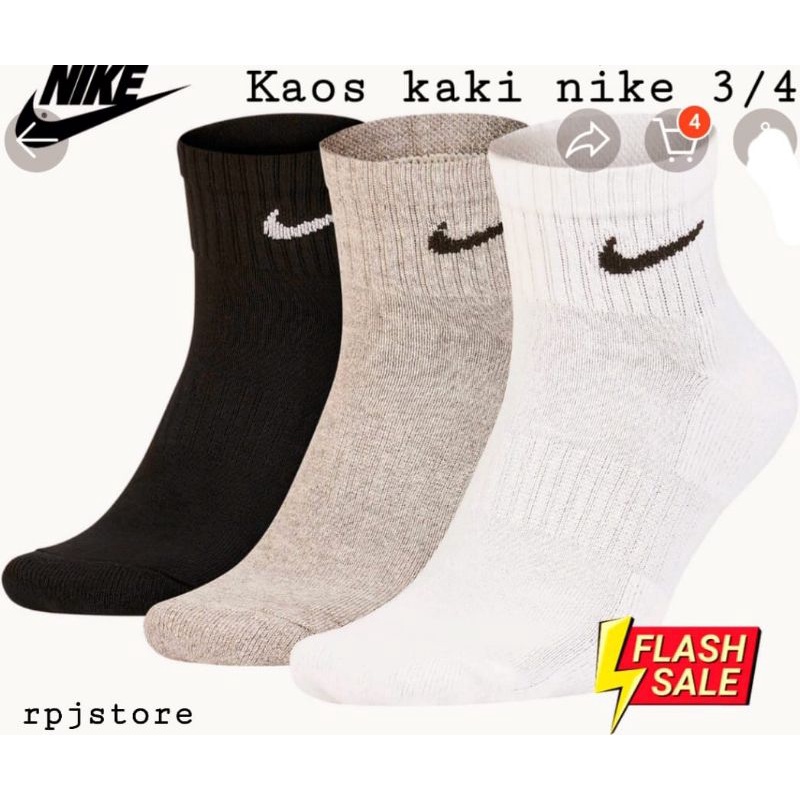 Kaos kaki sport mata kaki super tebal