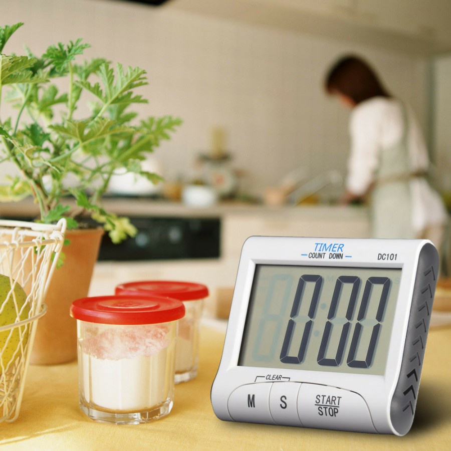 Timer Digital Count Down Kitchen Alarm Dapur DC101 Jam Countdown Clock Masak