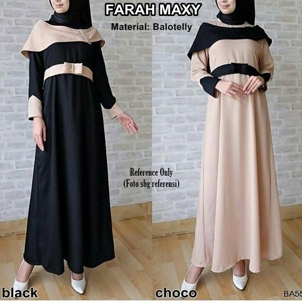 BAJU WANITA MURAH  FARAH MAXI BAJU WANITA GROSIR TANAH ABANG