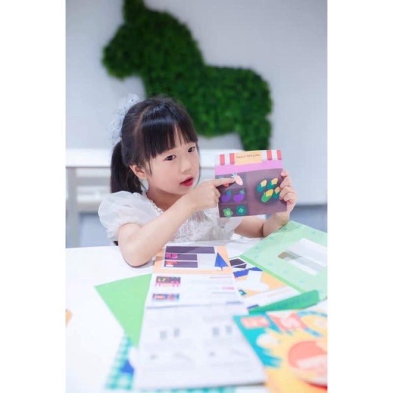 mideer activity art lets cut paper let sticker children activity