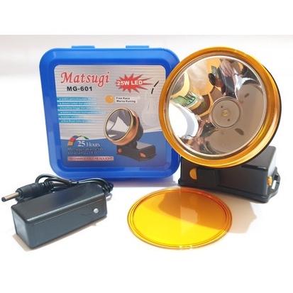 Senter Kepala Matsugi 25 Watt / Matsugi MG 601 Lamp / Senter Kepala Cas