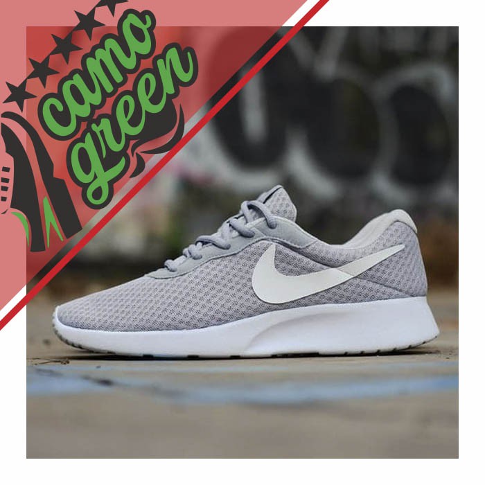 nike tanjun grey sneakers