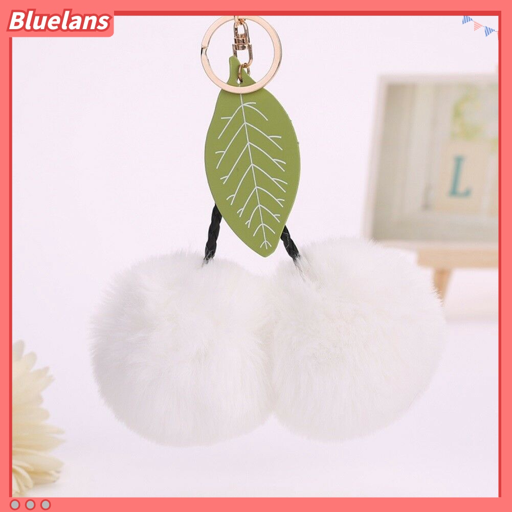 Gantungan Kunci Bentuk Cherry Lucu