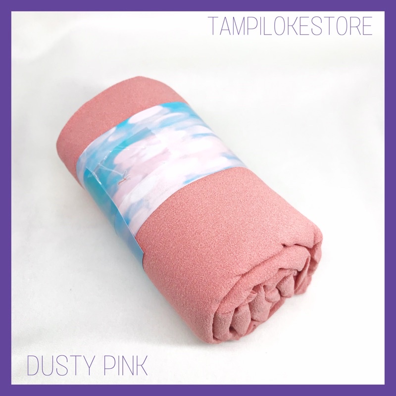 JILBAB PASHMINA SABYAN DIAMOND ITALIANO HIJAB PREMIUM-DUSTY PINK
