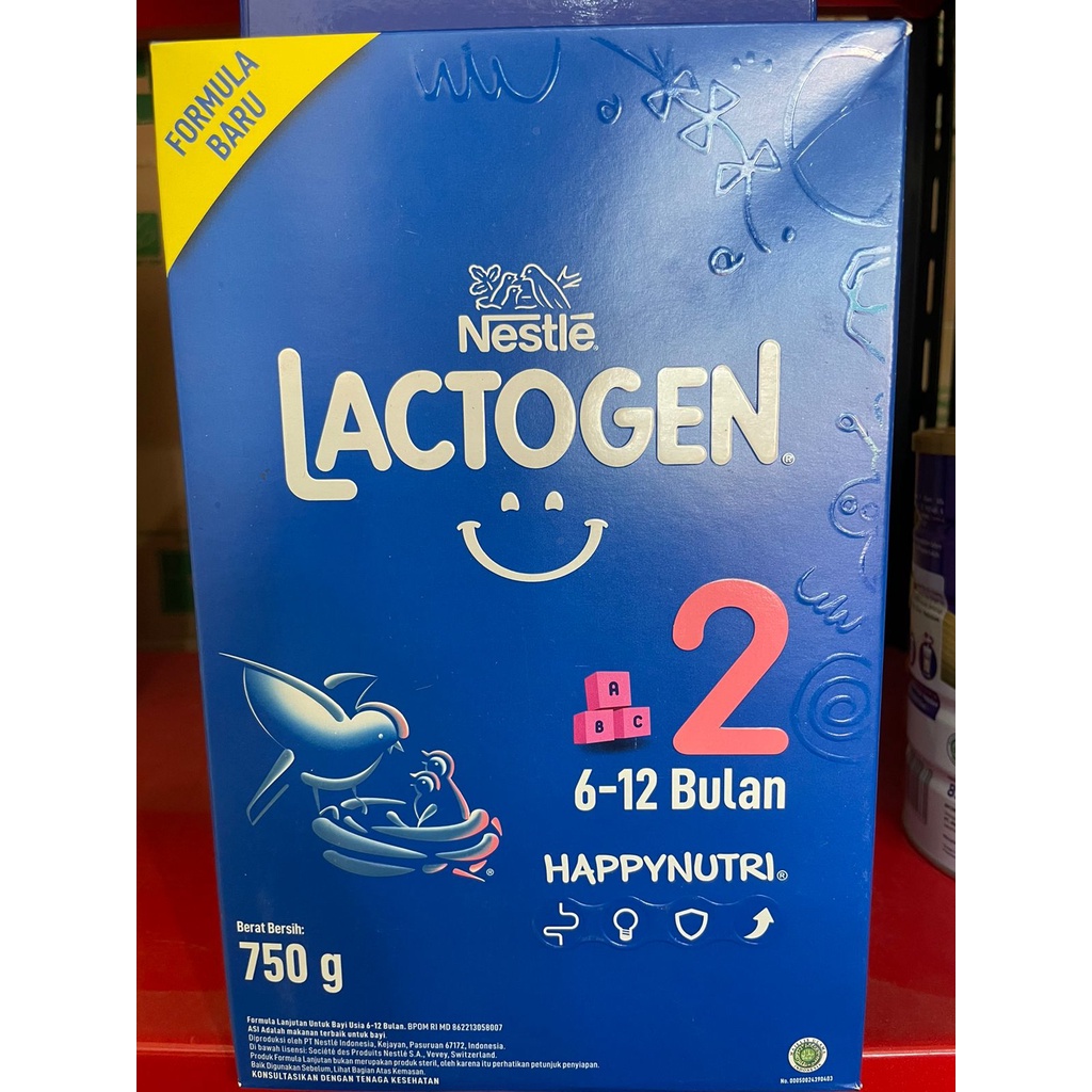 SUSU LACTOGEN 1 750 GRAM / LACTOGEN 2 750 GRAM / LACTOGROW 3 MADU VANILA 1 KG  / LACTOGROW 4 MADU  VANILA 1 KG / LACTOGROW 4 750 GRAM MADU