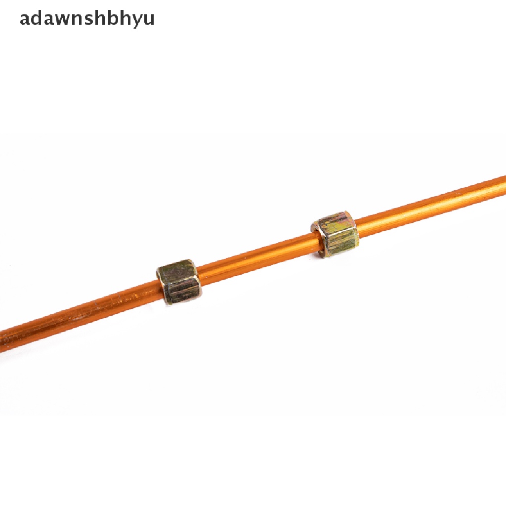 Adawnshbhyu G1/8 200mm Tabung Pembuangan Kompresor Angin Ganti Hex Nut Pipa Angin Oil Pump Parts