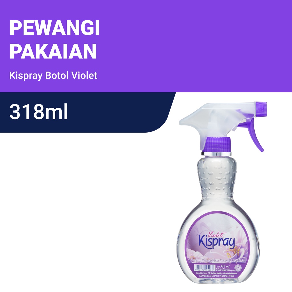 Kispray Botol Violet 318 ml