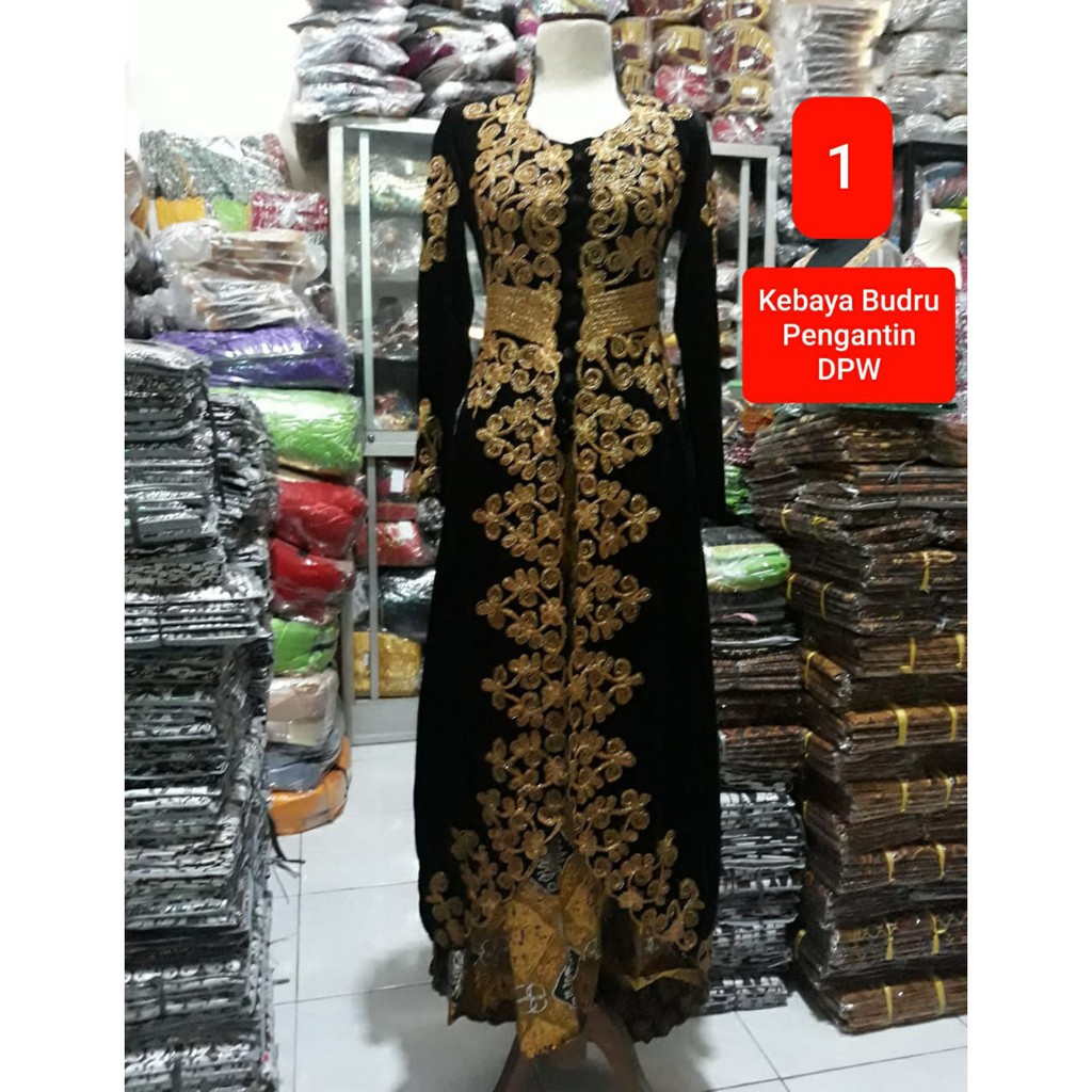 Kebaya Pengantin Bludru