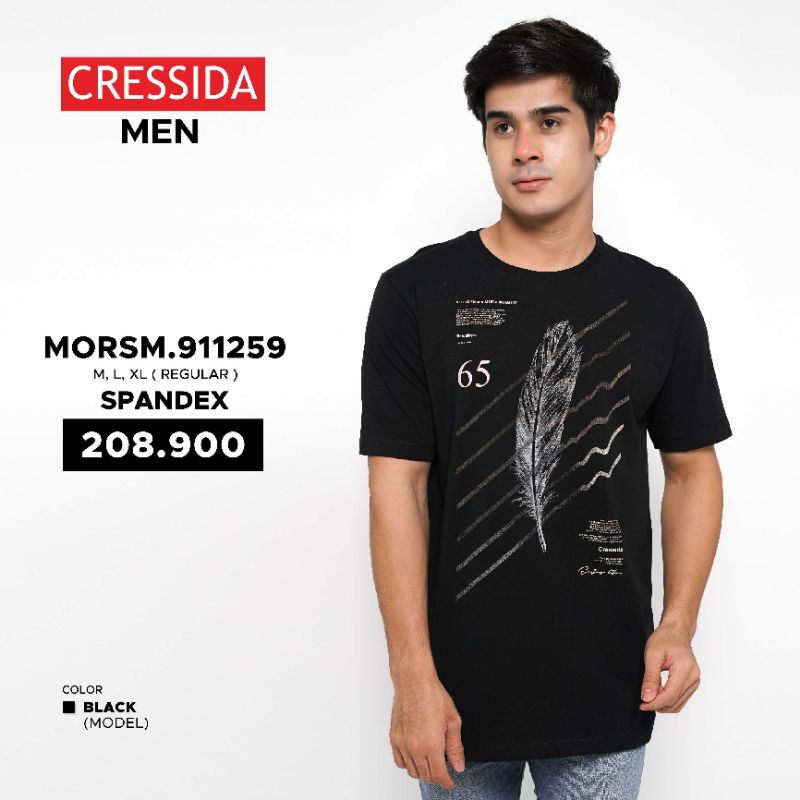 Cressida original Kaos lengan pendek pria Kaos Cresida Kaos cressida pria MORSM.911259 MEN