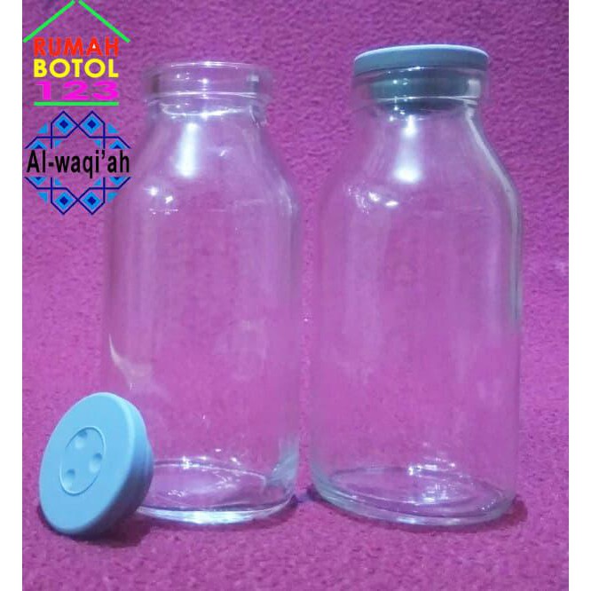 Botol kaca ASI Vial 100ml / Wadah PG VG Liquid Vape Vapor / Parfume Murah Meriah