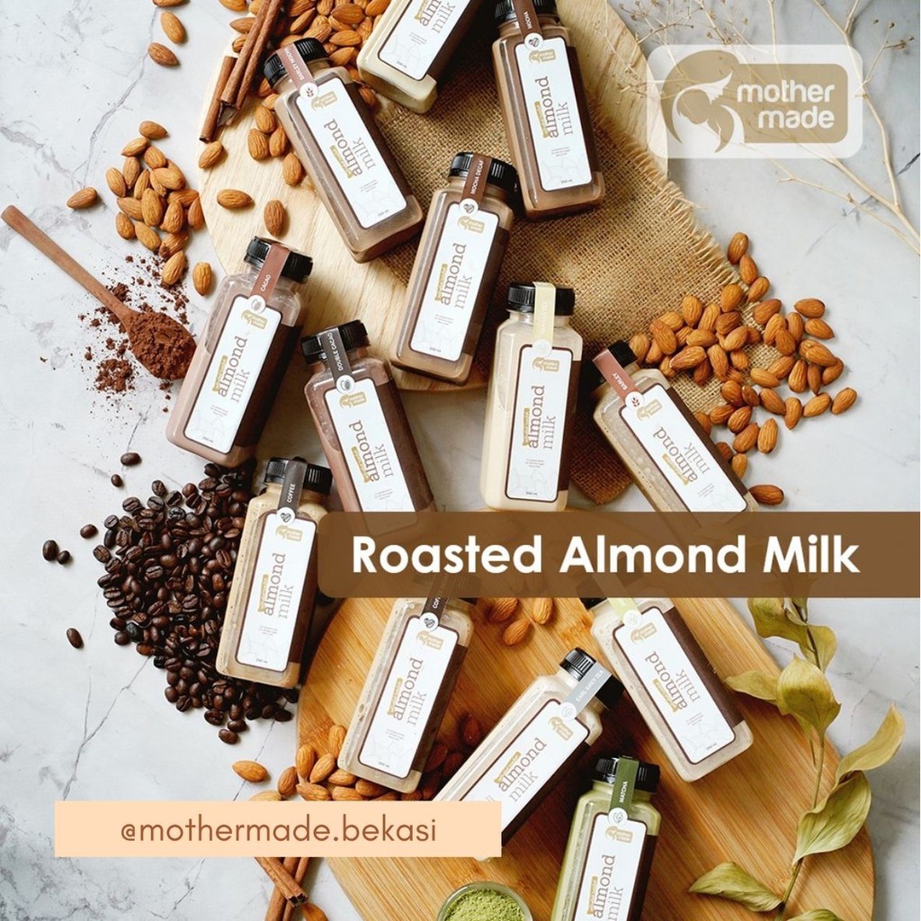 

Roasted Almond Milk - Susu Almond Panggang - 250ml