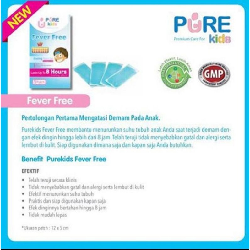 PURE KIDS Fever Free (1 patch)