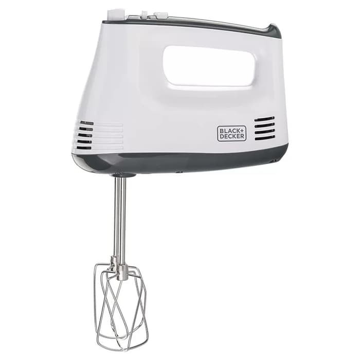 "Black & Decker Hand Mixer M350-B1 - Putih"