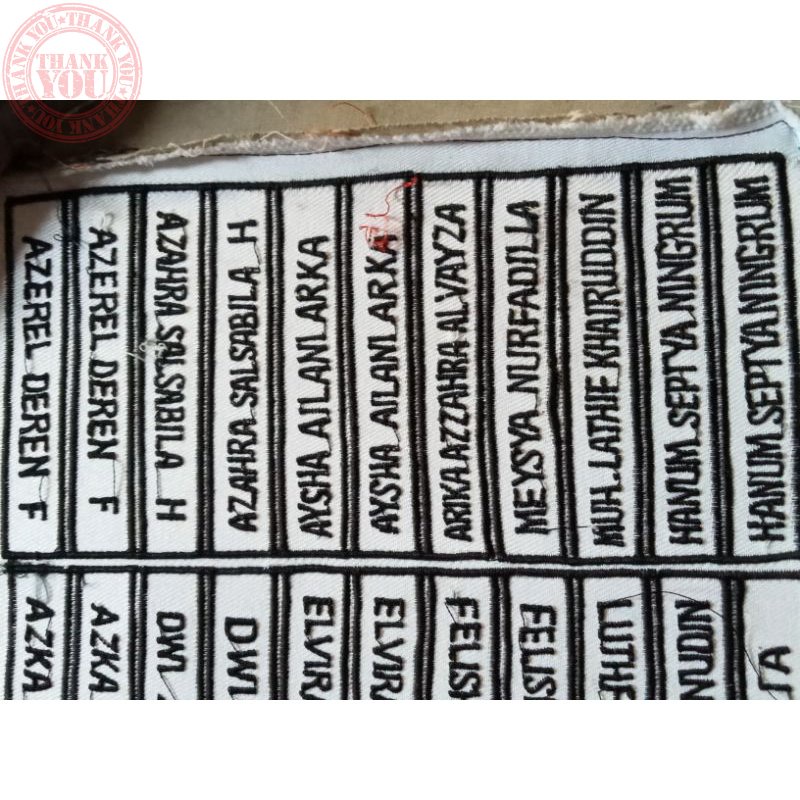 

Bet nama / name tag / nama dada / nama anak sekolah Terbaru