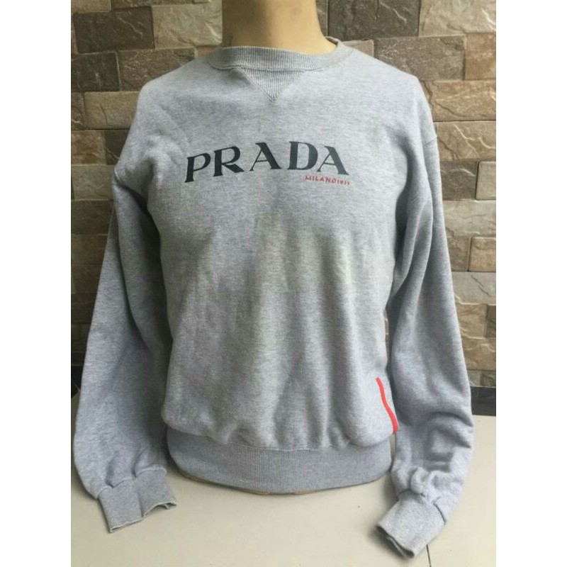 crewneck prada