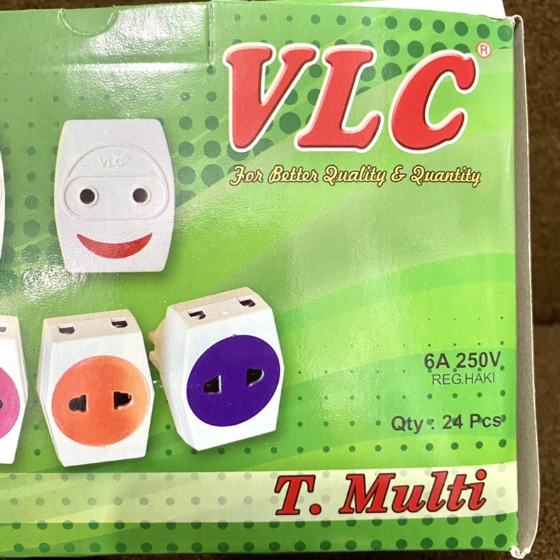 STEKER VLC T.MULTI 6A 250 VOLT